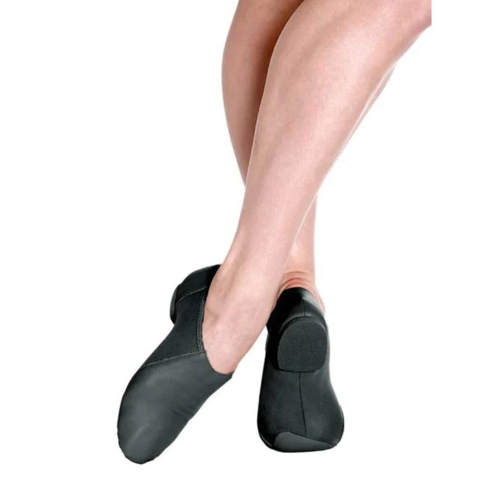 So Danca jazz shoe little girls toddler slip-on black 8, 8.5, 9, 9.5